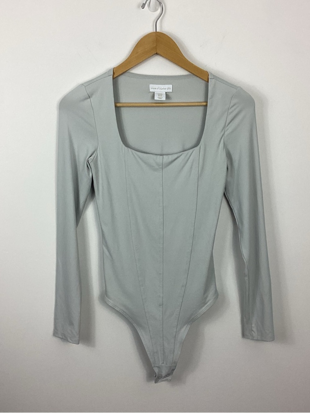 House Of Harlow 1960 All Day Contour Square Neck Bodysuit Size XS